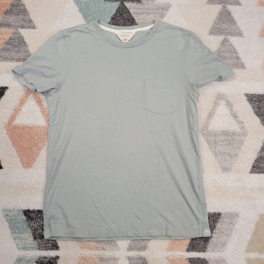 Rag & Bone Crewneck Classic Pocket Tee Size Medium